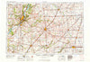 Peoria Illinois Historical topographic map, 1:250000 scale, 1 X 2 Degree, Year 1963
