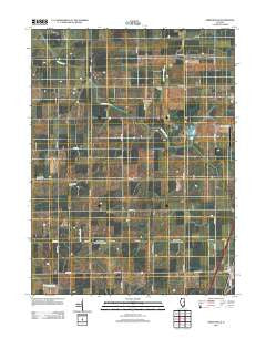 Perdueville Illinois Historical topographic map, 1:24000 scale, 7.5 X 7.5 Minute, Year 2012