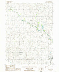Perdueville Illinois Historical topographic map, 1:24000 scale, 7.5 X 7.5 Minute, Year 1984
