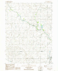 Perdueville Illinois Historical topographic map, 1:24000 scale, 7.5 X 7.5 Minute, Year 1984