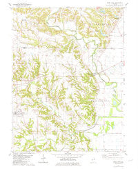 Perry East Illinois Historical topographic map, 1:24000 scale, 7.5 X 7.5 Minute, Year 1980
