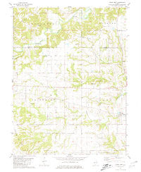 Perry West Illinois Historical topographic map, 1:24000 scale, 7.5 X 7.5 Minute, Year 1981