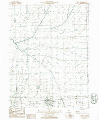 Piper City Illinois Historical topographic map, 1:24000 scale, 7.5 X 7.5 Minute, Year 1986