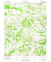 Pittsburg Illinois Historical topographic map, 1:24000 scale, 7.5 X 7.5 Minute, Year 1963