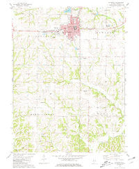 Pittsfield SE Illinois Historical topographic map, 1:24000 scale, 7.5 X 7.5 Minute, Year 1981