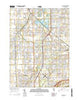 Plainfield Illinois Current topographic map, 1:24000 scale, 7.5 X 7.5 Minute, Year 2015