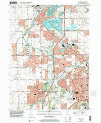 Plainfield Illinois Historical topographic map, 1:24000 scale, 7.5 X 7.5 Minute, Year 1998