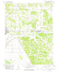 Pleasant Hill East Illinois Historical topographic map, 1:24000 scale, 7.5 X 7.5 Minute, Year 1978