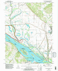 Pleasant Hill West Illinois Historical topographic map, 1:24000 scale, 7.5 X 7.5 Minute, Year 1993