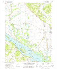 Pleasant Hill West Illinois Historical topographic map, 1:24000 scale, 7.5 X 7.5 Minute, Year 1978