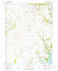 Pleasant Mound Illinois Historical topographic map, 1:24000 scale, 7.5 X 7.5 Minute, Year 1974