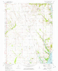 Pleasant Mound Illinois Historical topographic map, 1:24000 scale, 7.5 X 7.5 Minute, Year 1974