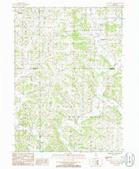 Pleasant Valley Illinois Historical topographic map, 1:24000 scale, 7.5 X 7.5 Minute, Year 1985