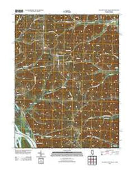 Pleasant Dale Valley Illinois Historical topographic map, 1:24000 scale, 7.5 X 7.5 Minute, Year 2012