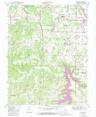 Pomona Illinois Historical topographic map, 1:24000 scale, 7.5 X 7.5 Minute, Year 1948
