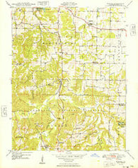 Pomona Illinois Historical topographic map, 1:24000 scale, 7.5 X 7.5 Minute, Year 1948
