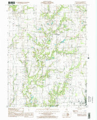 Porterville Illinois Historical topographic map, 1:24000 scale, 7.5 X 7.5 Minute, Year 1998