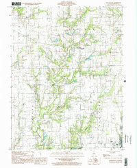 Porterville Illinois Historical topographic map, 1:24000 scale, 7.5 X 7.5 Minute, Year 1998