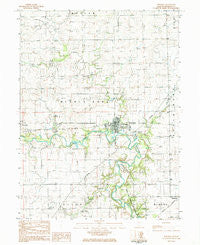 Potomac Illinois Historical topographic map, 1:24000 scale, 7.5 X 7.5 Minute, Year 1984
