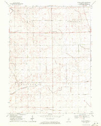 Prairie Center Illinois Historical topographic map, 1:24000 scale, 7.5 X 7.5 Minute, Year 1970