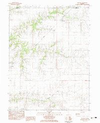 Prentice Illinois Historical topographic map, 1:24000 scale, 7.5 X 7.5 Minute, Year 1983