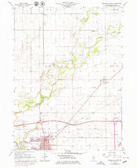 Princeton North Illinois Historical topographic map, 1:24000 scale, 7.5 X 7.5 Minute, Year 1966