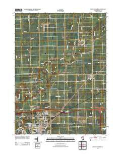 Princeton North Illinois Historical topographic map, 1:24000 scale, 7.5 X 7.5 Minute, Year 2012