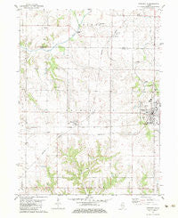 Princeville Illinois Historical topographic map, 1:24000 scale, 7.5 X 7.5 Minute, Year 1982