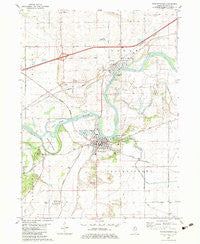 Prophetstown Illinois Historical topographic map, 1:24000 scale, 7.5 X 7.5 Minute, Year 1982