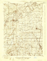Prophetstown Illinois Historical topographic map, 1:48000 scale, 15 X 15 Minute, Year 1932
