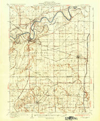 Prophetstown Illinois Historical topographic map, 1:62500 scale, 15 X 15 Minute, Year 1936