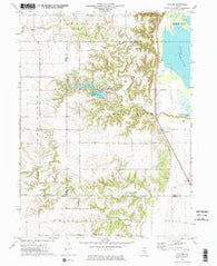 Putnam Illinois Historical topographic map, 1:24000 scale, 7.5 X 7.5 Minute, Year 1972