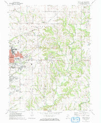 Quincy East Illinois Historical topographic map, 1:24000 scale, 7.5 X 7.5 Minute, Year 1971
