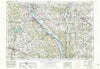 Quincy Illinois Historical topographic map, 1:250000 scale, 1 X 2 Degree, Year 1956