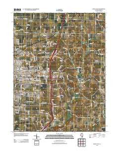 Quincy East Illinois Historical topographic map, 1:24000 scale, 7.5 X 7.5 Minute, Year 2012