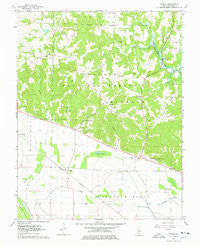 Raddle Illinois Historical topographic map, 1:24000 scale, 7.5 X 7.5 Minute, Year 1968