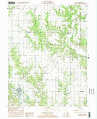 Ramsey Illinois Historical topographic map, 1:24000 scale, 7.5 X 7.5 Minute, Year 1998
