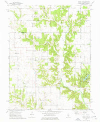 Ramsey Illinois Historical topographic map, 1:24000 scale, 7.5 X 7.5 Minute, Year 1974