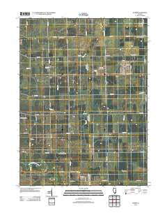 Rankin Illinois Historical topographic map, 1:24000 scale, 7.5 X 7.5 Minute, Year 2012