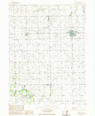 Rankin Illinois Historical topographic map, 1:24000 scale, 7.5 X 7.5 Minute, Year 1984