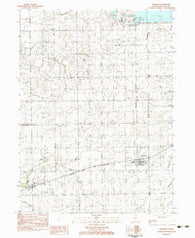 Ransom Illinois Historical topographic map, 1:24000 scale, 7.5 X 7.5 Minute, Year 1983
