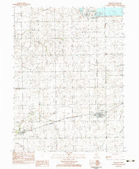 Ransom Illinois Historical topographic map, 1:24000 scale, 7.5 X 7.5 Minute, Year 1983