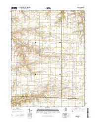 Raritan Illinois Current topographic map, 1:24000 scale, 7.5 X 7.5 Minute, Year 2015