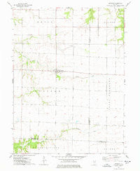 Raritan Illinois Historical topographic map, 1:24000 scale, 7.5 X 7.5 Minute, Year 1974