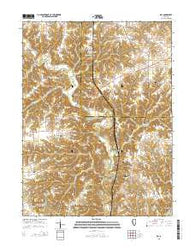 Ray Illinois Current topographic map, 1:24000 scale, 7.5 X 7.5 Minute, Year 2015