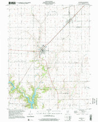 Raymond Illinois Historical topographic map, 1:24000 scale, 7.5 X 7.5 Minute, Year 1998