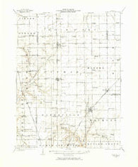 Raymond Illinois Historical topographic map, 1:62500 scale, 15 X 15 Minute, Year 1923