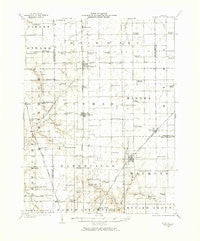 Raymond Illinois Historical topographic map, 1:62500 scale, 15 X 15 Minute, Year 1923