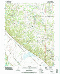 Renault Illinois Historical topographic map, 1:24000 scale, 7.5 X 7.5 Minute, Year 1993