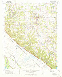 Renault Illinois Historical topographic map, 1:24000 scale, 7.5 X 7.5 Minute, Year 1970